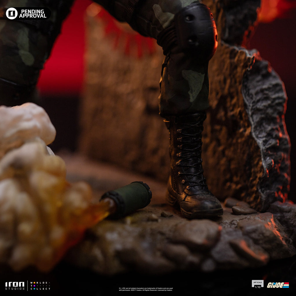 Pre-Order - Statue Flint - G.I Joe - Art Scale 1/10 - Iron Studios