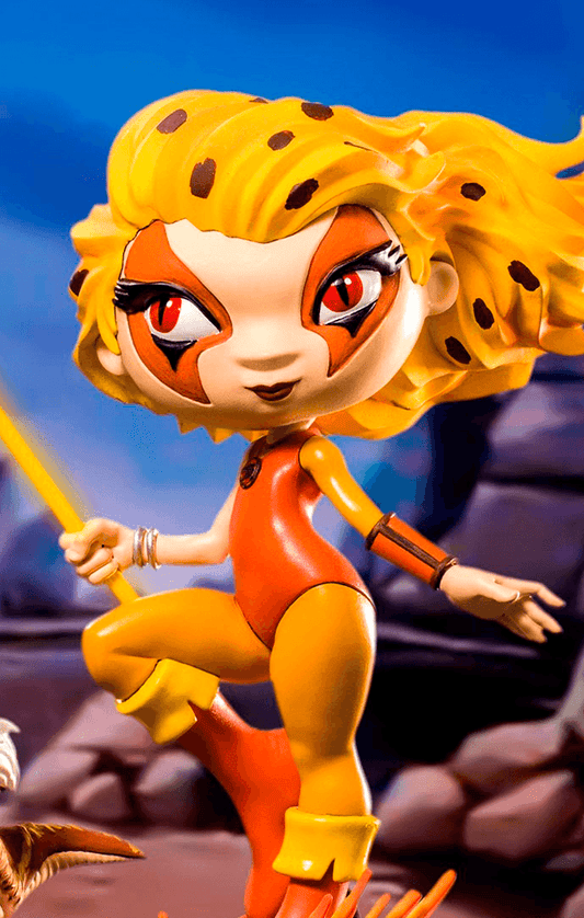 Statue Cheetara and Snarf - Thundercats - Minico - Iron Studios