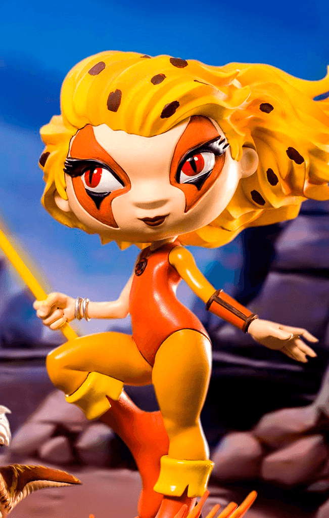 Statue Cheetara and Snarf - Thundercats - Minico - Iron Studios