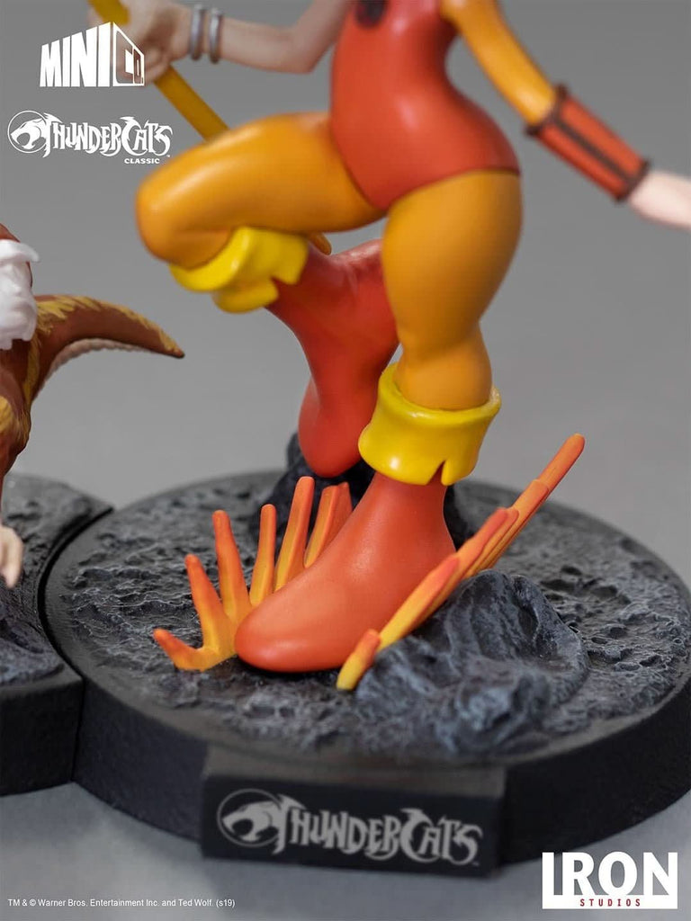 Statue Cheetara and Snarf - Thundercats - Minico - Iron Studios
