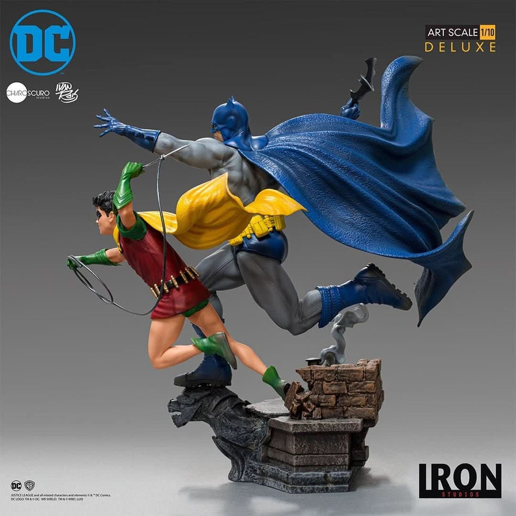 Batman & Robin by Ivan Reis - DC Comics - Art Scale 1/10 - Iron Studios