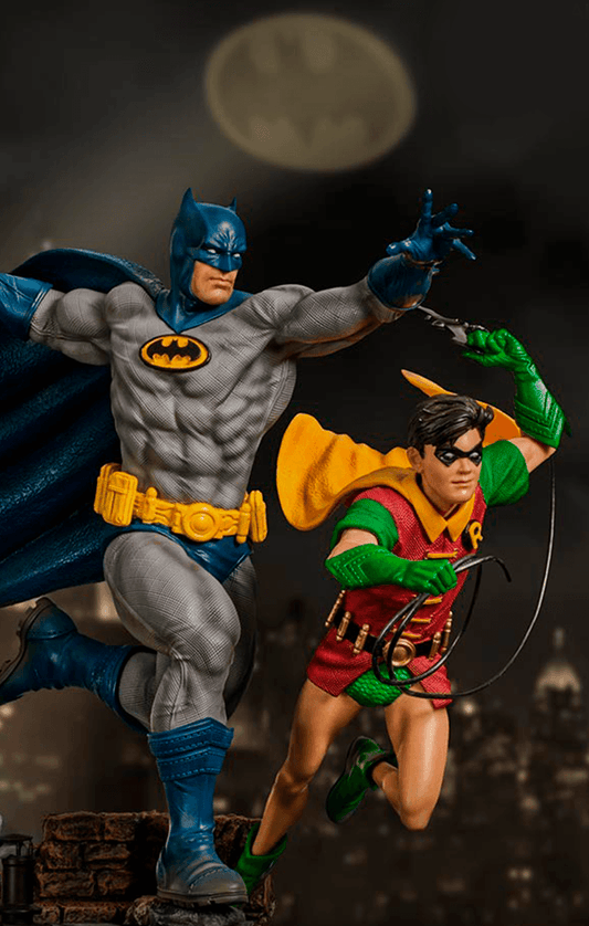 Batman & Robin by Ivan Reis - DC Comics - Art Scale 1/10 - Iron Studios
