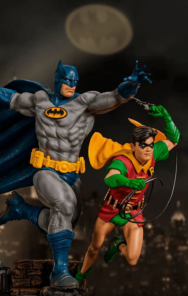 Batman & Robin by Ivan Reis - DC Comics - Art Scale 1/10 - Iron Studios