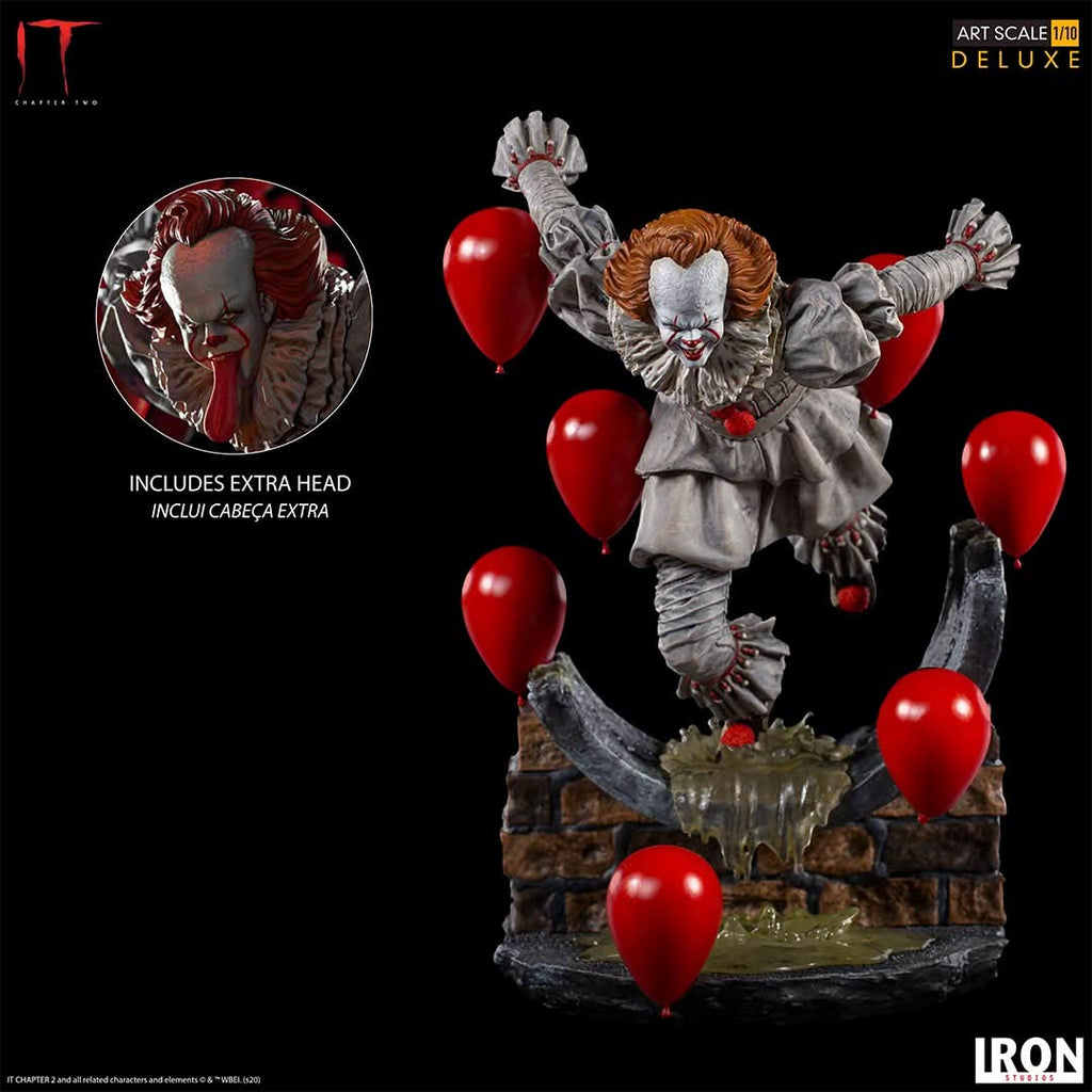 Pennywise Deluxe - It! - Art Scale 1/10 - Iron Studios