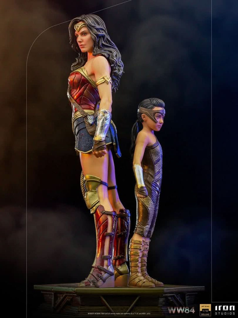 Wonder Woman and Young Diana - Wonder Woman 84 - Art Scale 1/10 - Iron Studios