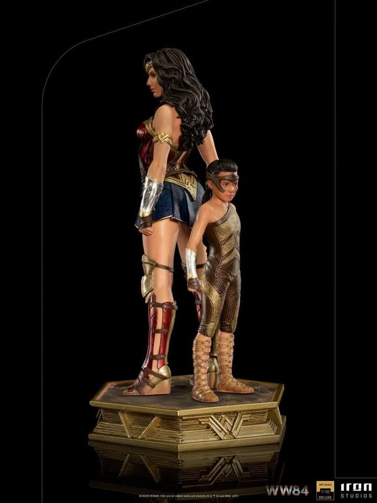 Wonder Woman and Young Diana - Wonder Woman 84 - Art Scale 1/10 - Iron Studios