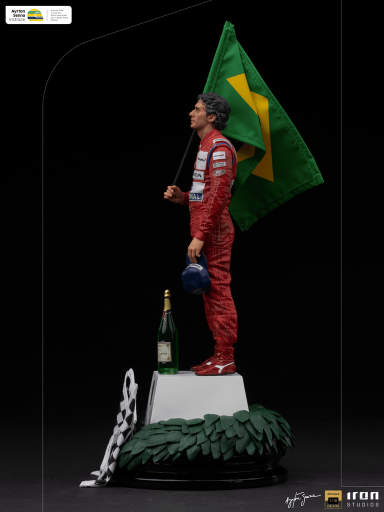 Ayrton Senna Deluxe - GP Brazil 1991 - Art Scale 1/10 - Iron Studios