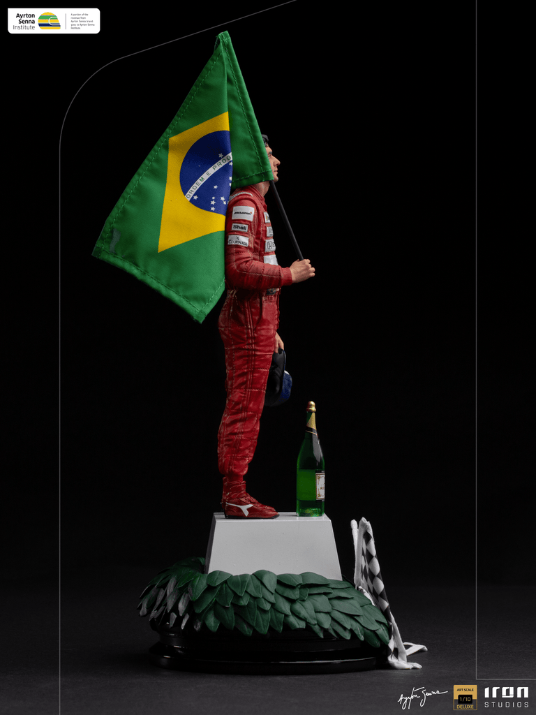 Ayrton Senna Deluxe - GP Brazil 1991 - Art Scale 1/10 - Iron Studios