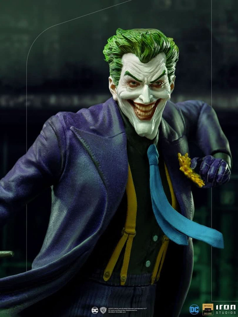 The Joker Deluxe - DC Comics - Art Scale 1/10 - Iron Studios