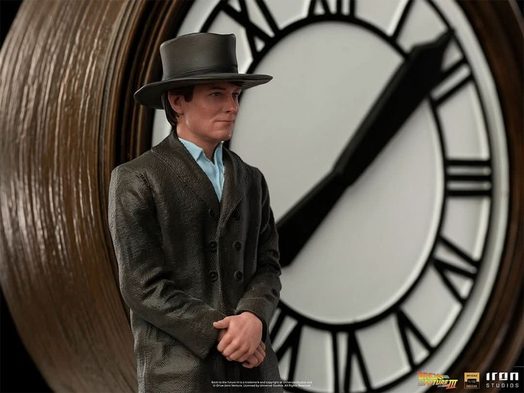 Marty and Doc at the Clock - Back to the Future - Art Scale 1/10 - Iron Studios