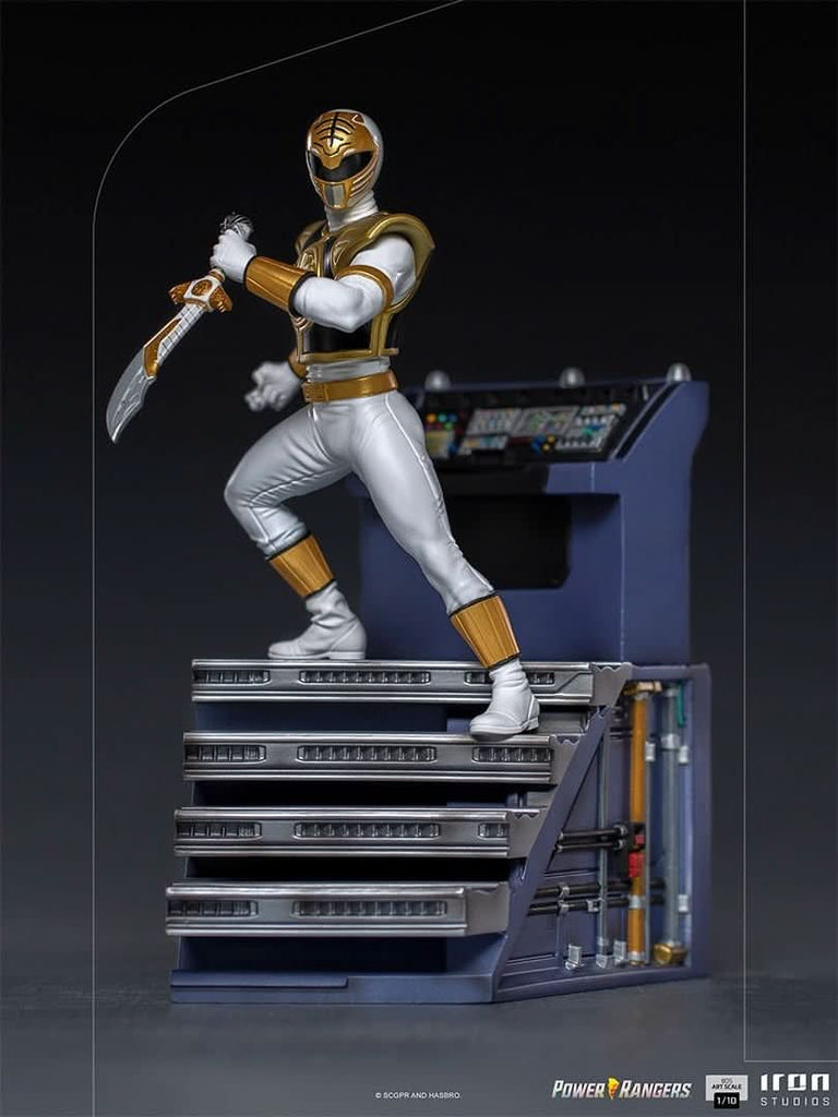 Statue White Ranger - Mighty Morphin Power Rangers - BDS Art Scale 1/10 - Iron Studios
