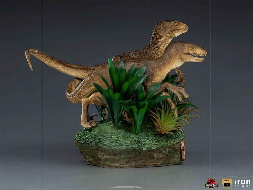Just The Two Raptors - Jurassic Park - Art Scale 1/10 - Iron Studios