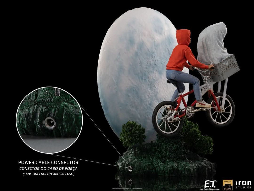 E.T. & Elliot Deluxe - E.T. The Extra-Terrestrial - Art Scale 1/10 - Iron Studios