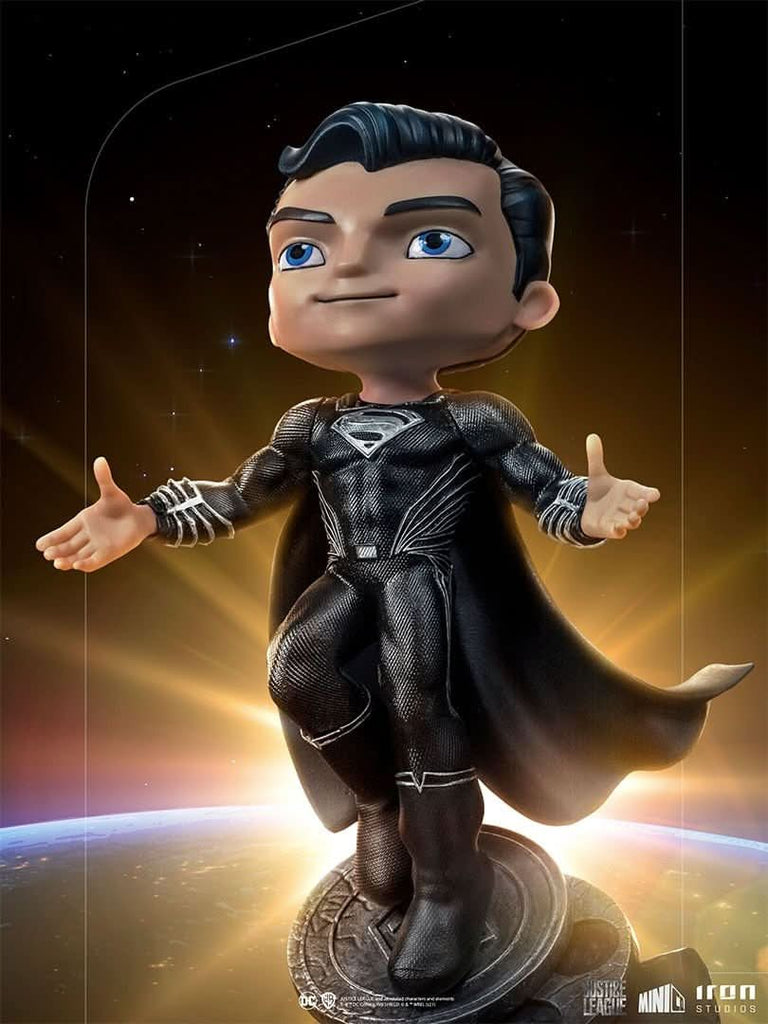Superman Black Suit - Zack Snyder's Justice League - Minico - Iron Studios