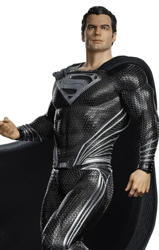 Statue Superman Black Suit - Zack Snyder's Justice League - Legacy Replica 1/4 - Iron Studios