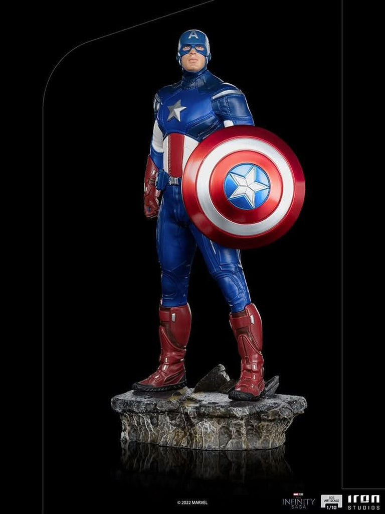 Captain America (Battle of New York) - The Infinity Saga - BDS Art Scale 1/10 - Iron Studios