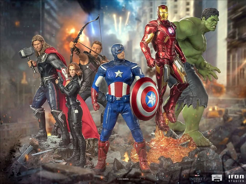 Captain America (Battle of New York) - The Infinity Saga - BDS Art Scale 1/10 - Iron Studios