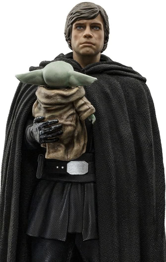 Luke Skywalker and Grogu - Star Wars: The Mandalorian - Art Scale 1/10 - Iron Studios