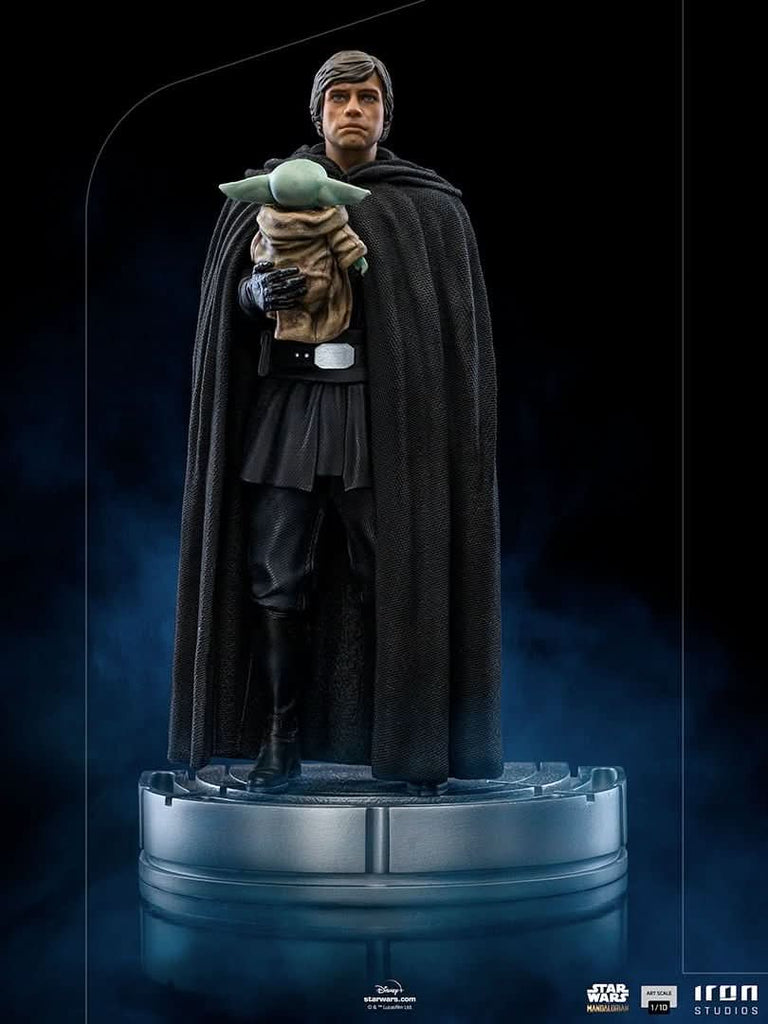 Luke Skywalker and Grogu - Star Wars: The Mandalorian - Art Scale 1/10 - Iron Studios