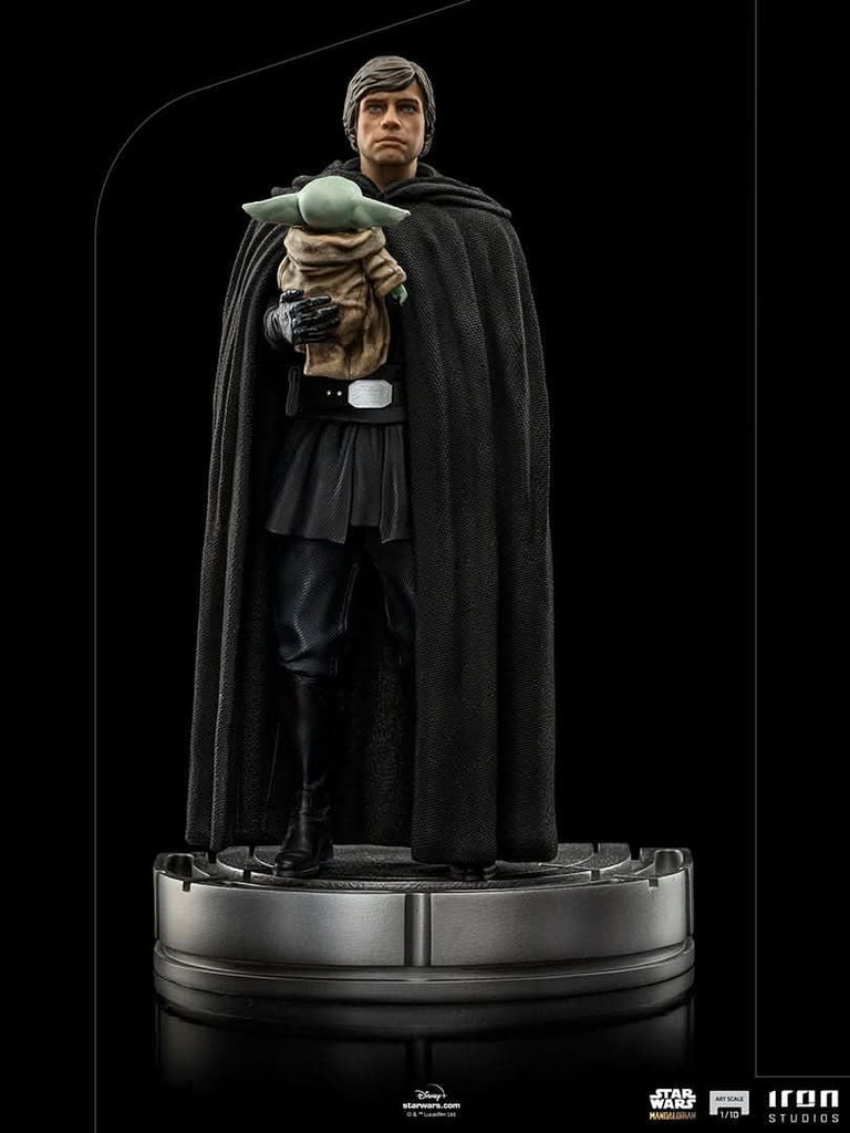 Luke Skywalker and Grogu - Star Wars: The Mandalorian - Art Scale 1/10 - Iron Studios