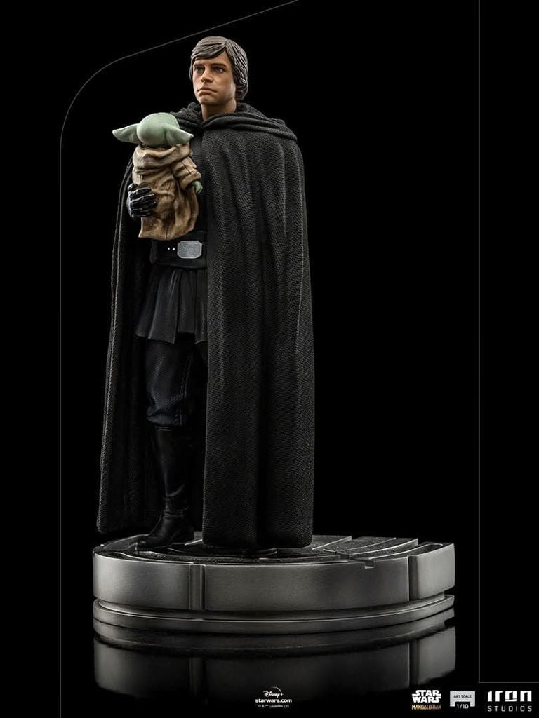Luke Skywalker and Grogu - Star Wars: The Mandalorian - Art Scale 1/10 - Iron Studios