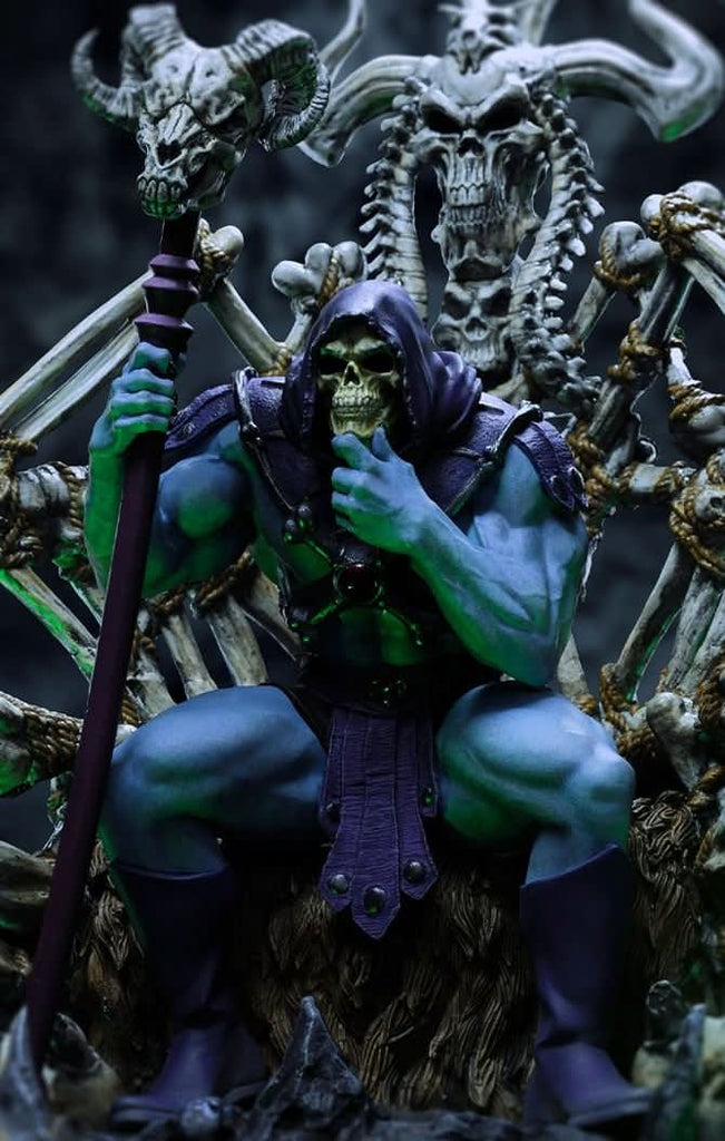 Statue Skeletor on Throne - Masters of the Universe - Art Scale 1/10 - Iron Studios