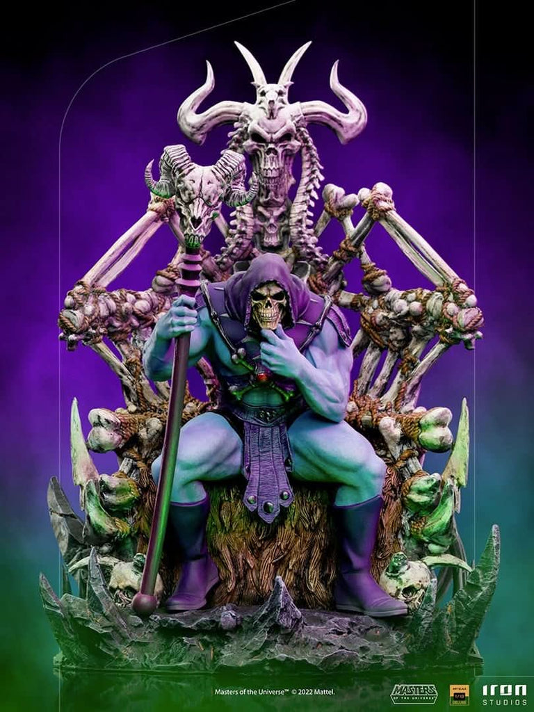 Statue Skeletor on Throne - Masters of the Universe - Art Scale 1/10 - Iron Studios