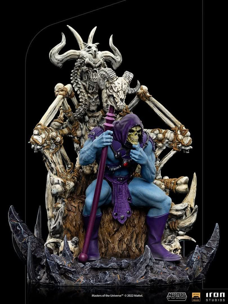 Statue Skeletor on Throne - Masters of the Universe - Art Scale 1/10 - Iron Studios