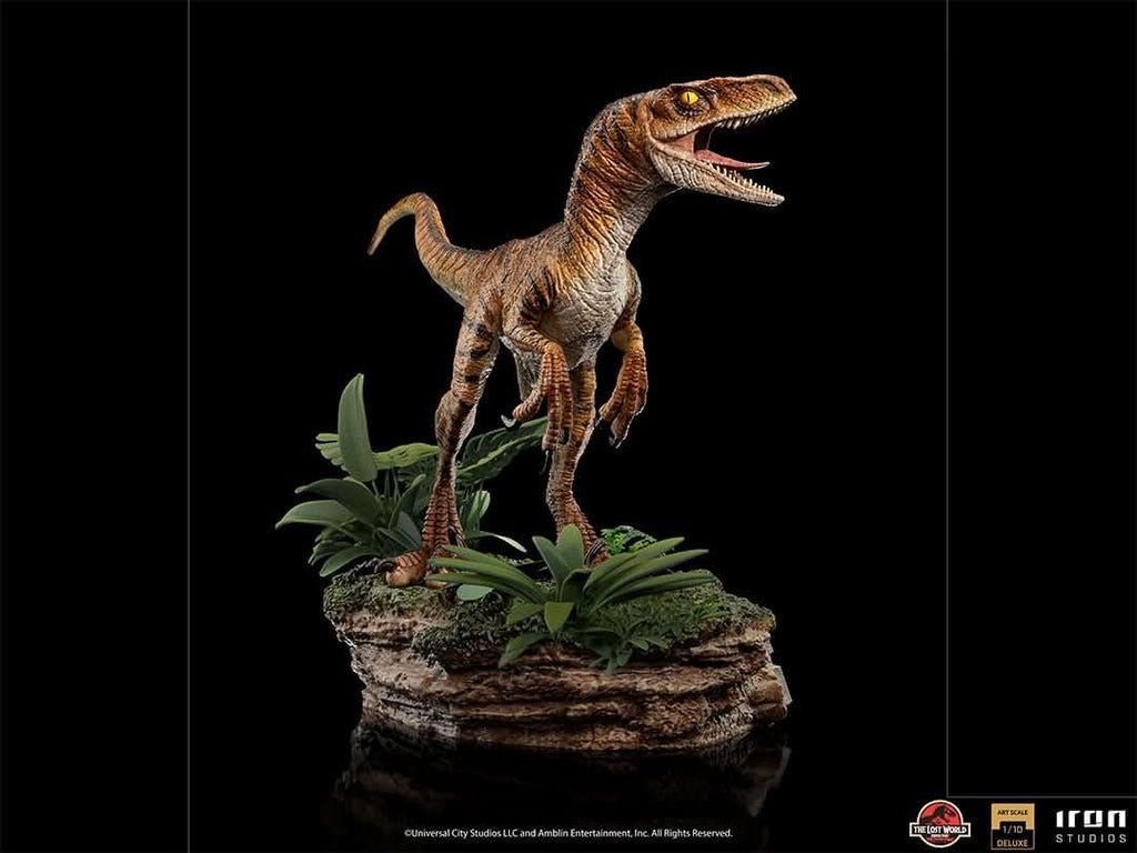 Statue Velociraptor Deluxe - The Lost World: Jurassic Park - Art Scale 1/10 - Iron Studios