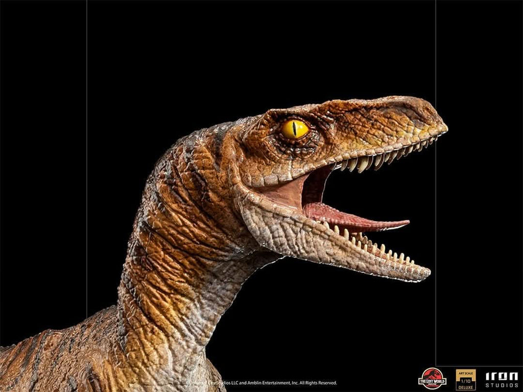 Statue Velociraptor Deluxe - The Lost World: Jurassic Park - Art Scale 1/10 - Iron Studios