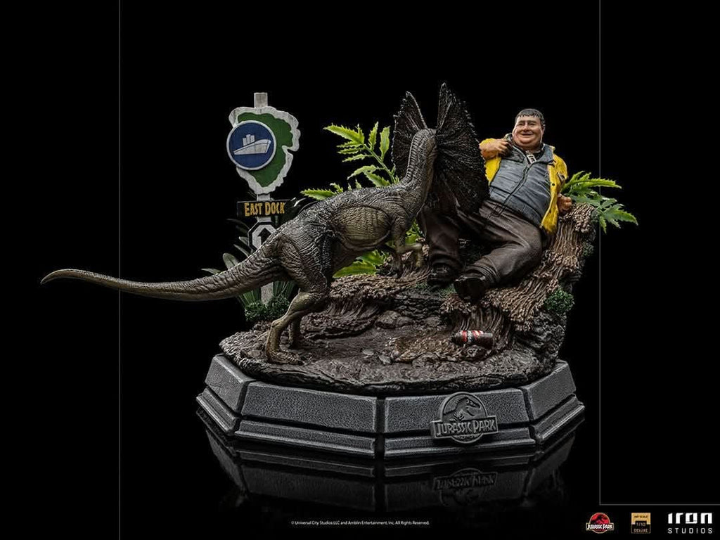 Dennis Nedry - Jurassic Park - Art Scale 1/10 - Iron Studios
