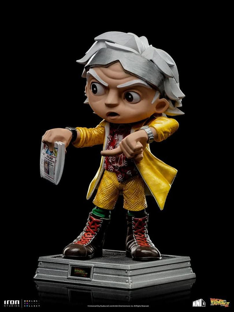 Statue Doc Brown - Back to the Future - Minico - Iron Studios