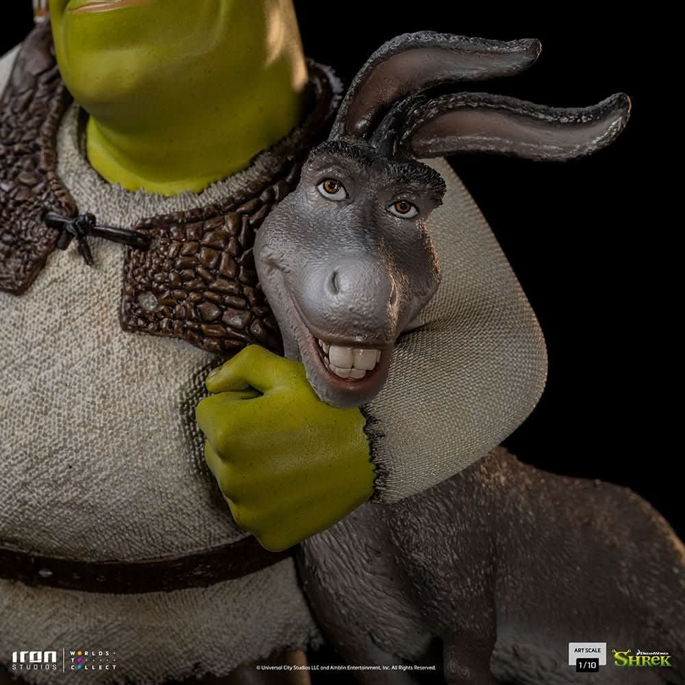 Shrek, Donkey and The Gingerbread Man - Shrek - Art Scale 1/10 - Iron Studios