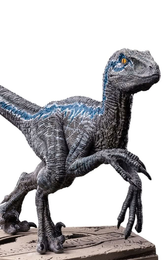 Velociraptor Blue A - Jurassic World - Icons - Iron Studios