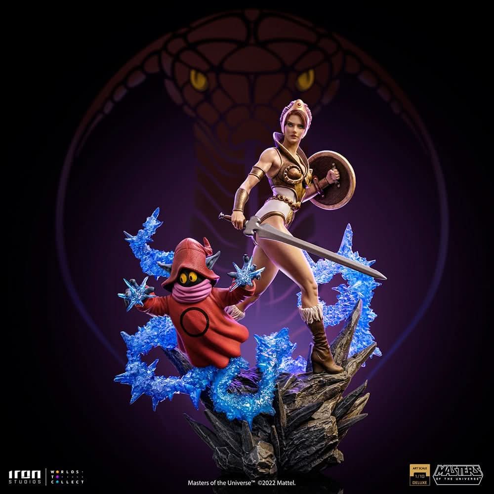 Teela and Orko - Masters of the Universe - BDS Art Scale 1/10 - Iron Studios