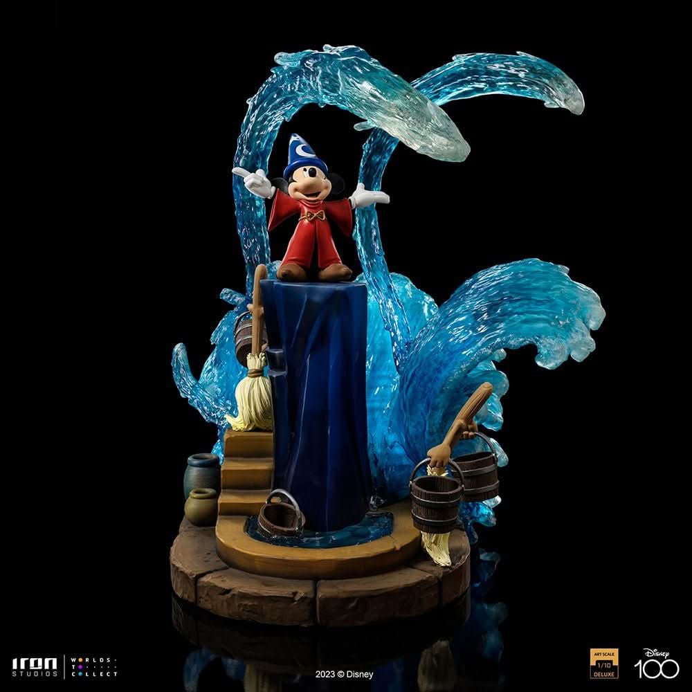 Mickey Deluxe - Disney 100th - Fantasia - Art Scale 1/10 - Iron Studios