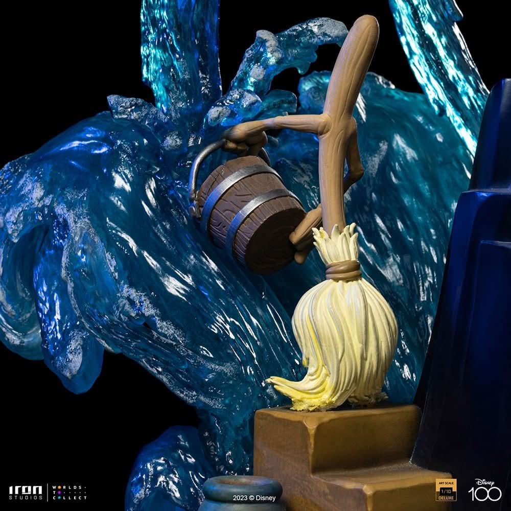 Mickey Deluxe - Disney 100th - Fantasia - Art Scale 1/10 - Iron Studios