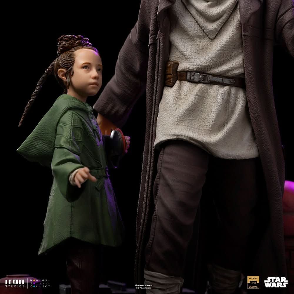 Statue Obi-Wan and Young Leia - Star Wars: Obi-Wan Kenobi Series - Art Scale 1/10 - Iron Studios