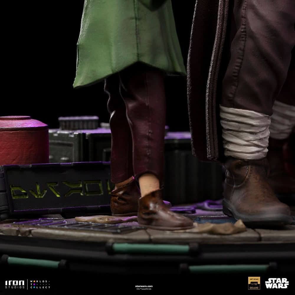 Statue Obi-Wan and Young Leia - Star Wars: Obi-Wan Kenobi Series - Art Scale 1/10 - Iron Studios