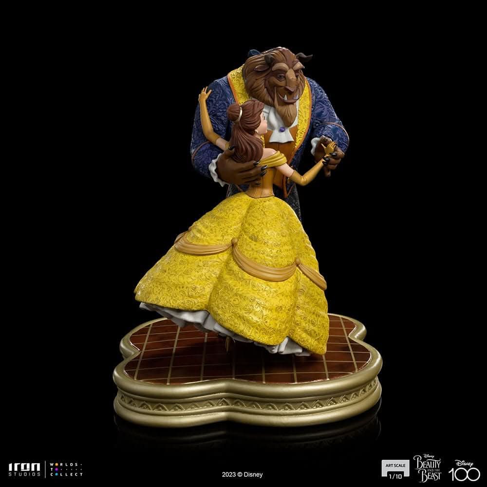 Statue Beauty and The Beast - Disney 100th - Beauty and The Beast - Art Scale 1/10 - Iron Studios