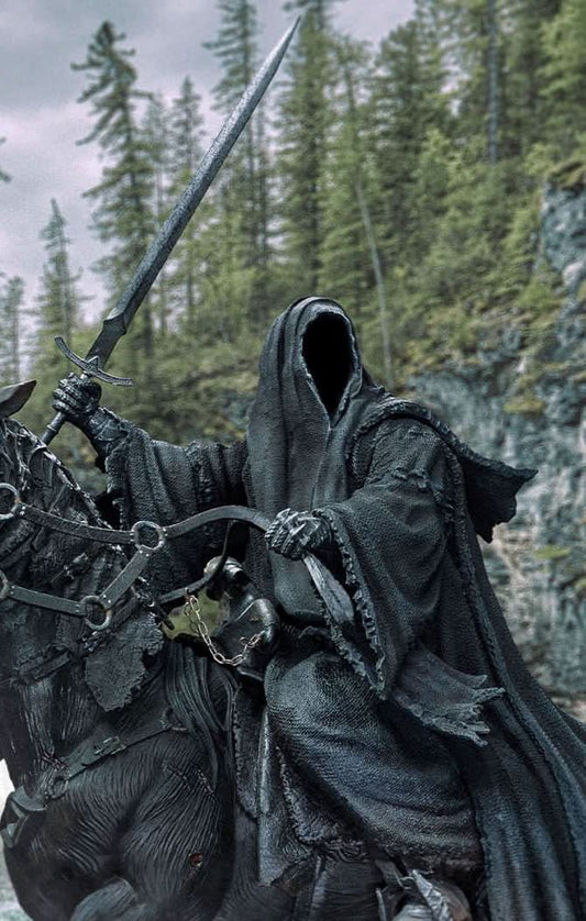 Statue Nazgul on Horse Deluxe - The Lord of the Rings - BDS Art Scale 1/10 - Iron Studios
