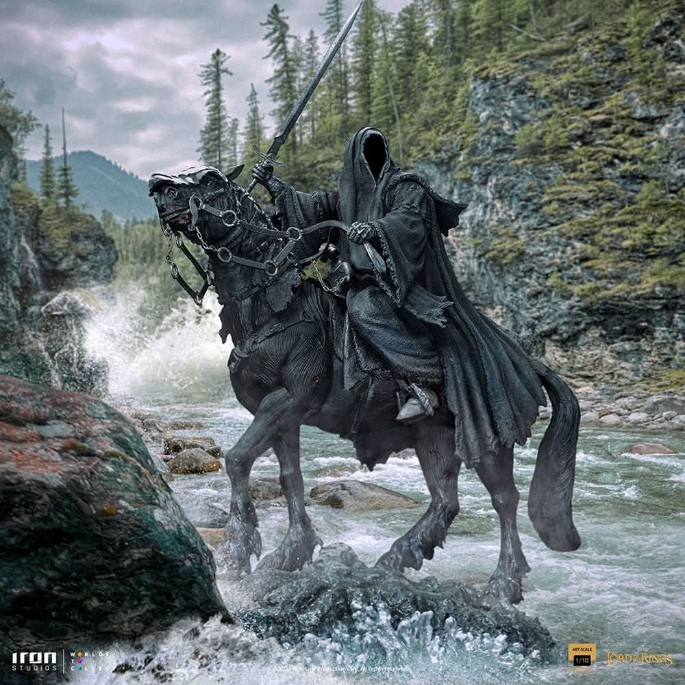 Statue Nazgul on Horse Deluxe - The Lord of the Rings - BDS Art Scale 1/10 - Iron Studios