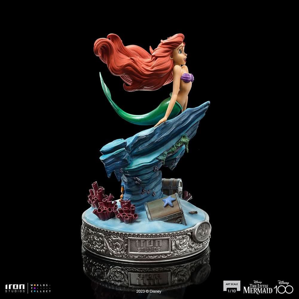 Statue Little Mermaid 100 Years Version - Disney 100th - Little Mermaid - Art Scale 1/10 - Iron Studios
