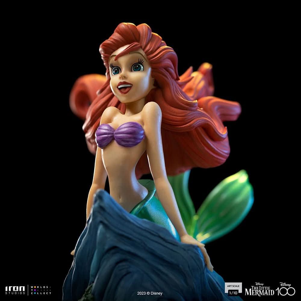 Statue Little Mermaid 100 Years Version - Disney 100th - Little Mermaid - Art Scale 1/10 - Iron Studios