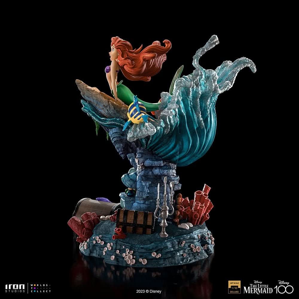 Statue Little Mermaid Deluxe - Disney 100th - Little Mermaid - Art Scale 1/10 - Iron Studios