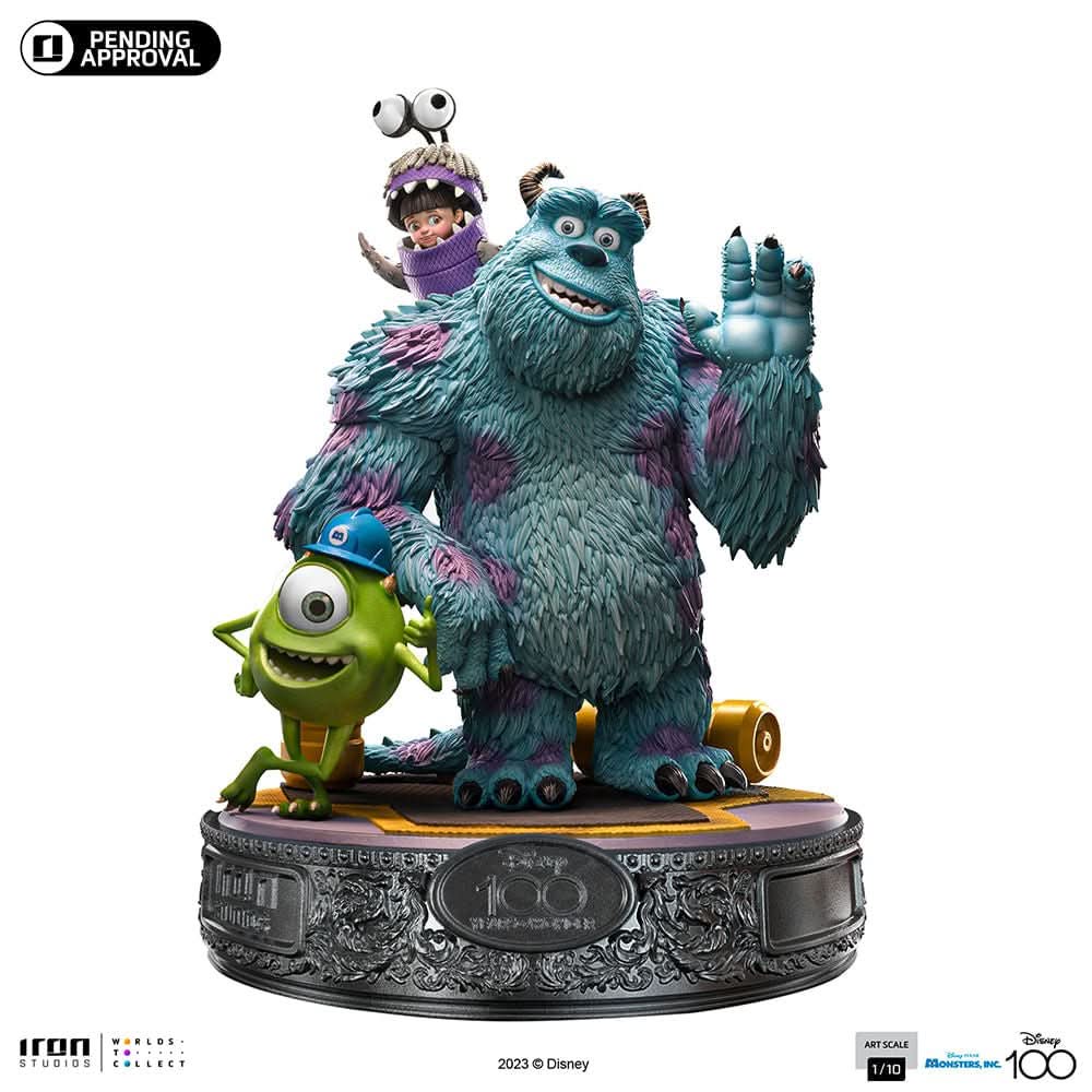 Monsters Inc. Diorama 100 Years Version - Disney 100th - Monsters Inc. - Art Scale 1/10 - Iron Studios