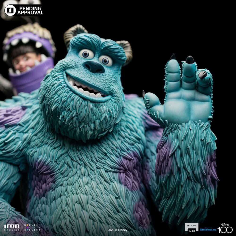 Monsters Inc. Diorama 100 Years Version - Disney 100th - Monsters Inc. - Art Scale 1/10 - Iron Studios