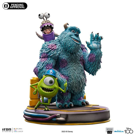 Statue Monsters Inc. Diorama - Disney 100th - Monsters Inc. - Art Scale 1/10 - Iron Studios