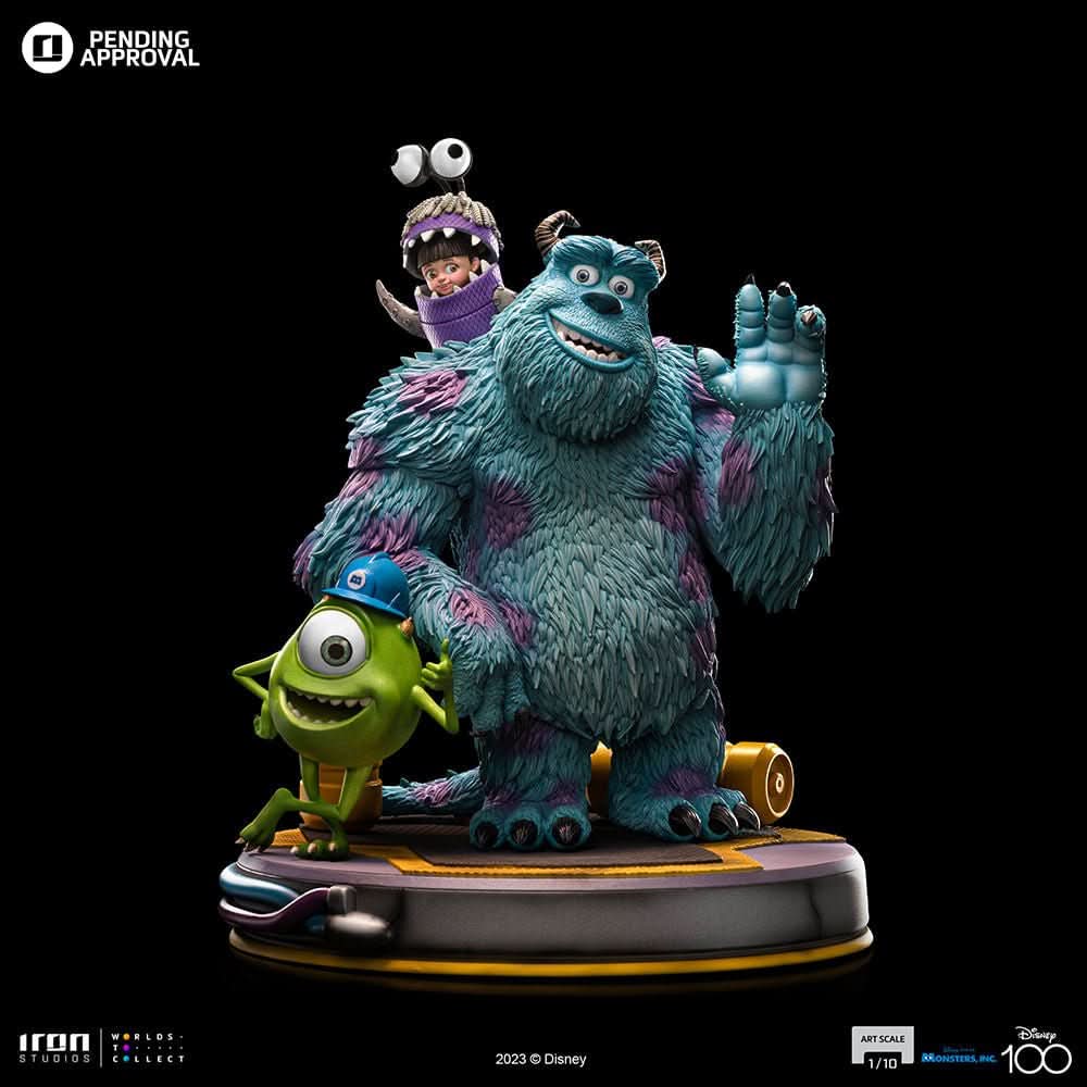 Statue Monsters Inc. Diorama - Disney 100th - Monsters Inc. - Art Scale 1/10 - Iron Studios