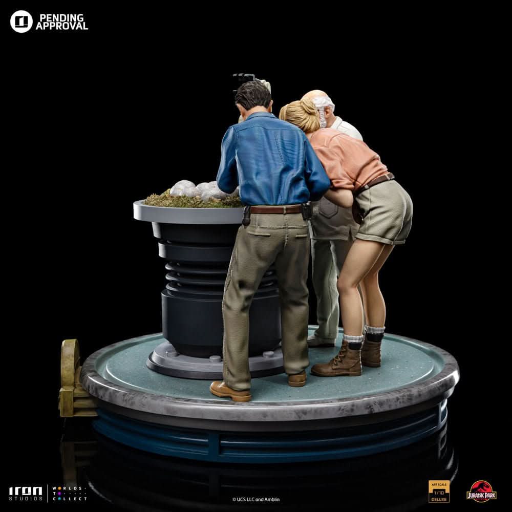 Dino Hatching Deluxe - Jurassic Park - Art Scale 1/10 - Iron Studios